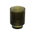 TOOTHBRUSH HOLDER OLIVE SERIES GLASS OLIVE