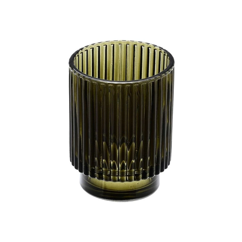 TOOTHBRUSH HOLDER OLIVE SERIES GLASS OLIVE