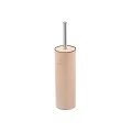 TOILET BRUSH DITA STAINLESS STEEL WITH PLASTIC CONTAINER 23cm MATTE BEIGE
