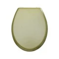 TOILET SEAT OLIVE SERIES WITH ZYNC ALLOY HINGES OLIVE