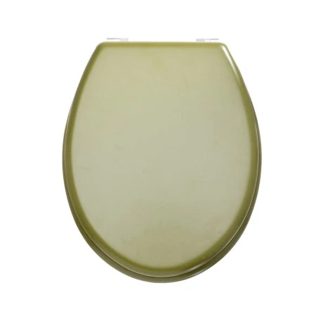 TOILET SEAT OLIVE SERIES WITH ZYNC ALLOY HINGES OLIVE