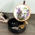 STORAGE &amp; ORGANIΖER BOX BAMBOO ESSENTIALS WITH MIRROR