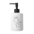 SOAP DISPENSER LINE ART 320ml WHITE