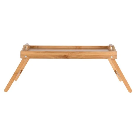 SERVING PLATE BAMBOO ESSENTIALS BAMBOO ESSENTIALS 50Χ30Χ21cm WITH FOLDING LEGS