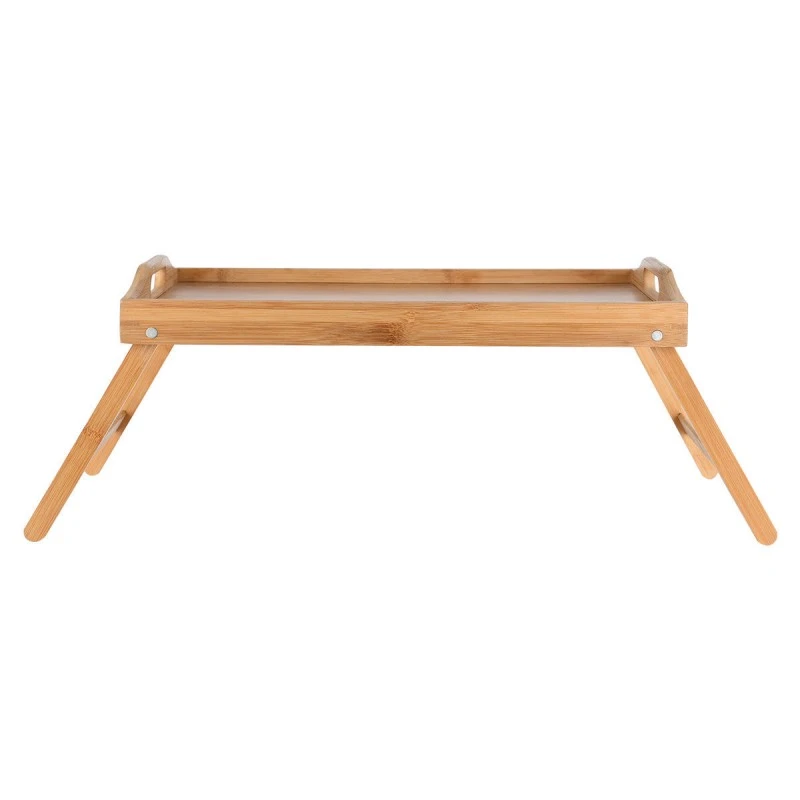 SERVING PLATE BAMBOO ESSENTIALS BAMBOO ESSENTIALS 50Χ30Χ21cm WITH FOLDING LEGS