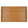 SERVING PLATE BAMBOO ESSENTIALS BAMBOO ESSENTIALS 50Χ30Χ21cm WITH FOLDING LEGS