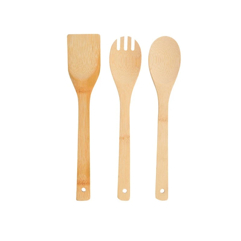 COOKING TOOLS BAMBOO ESSENTIALS WITH CASE 4 PCS.