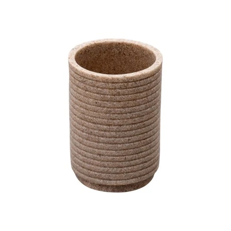 TOOTHBRUSH HOLDER BEIGE POLYRESIN BEIGE