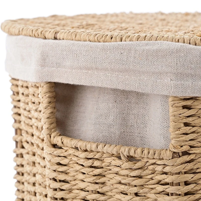 LAUNDRY BASKET BOTANICA WITH INTERNAL CLOTHING