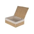 STORAGE &amp; ORGANIΖER BOX BOTANICA 32x24x12cm WITH INTERNAL CLOTHING &amp; LID