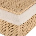 STORAGE &amp; ORGANIΖER BOX BOTANICA 32x24x12cm WITH INTERNAL CLOTHING &amp; LID