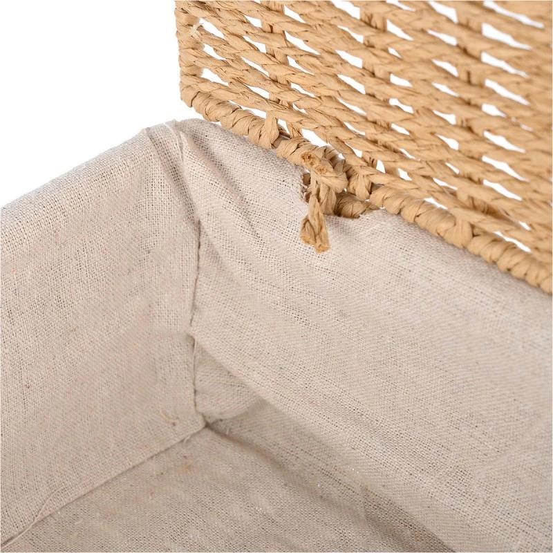 STORAGE &amp; ORGANIΖER BOX BOTANICA 32x24x12cm WITH INTERNAL CLOTHING &amp; LID