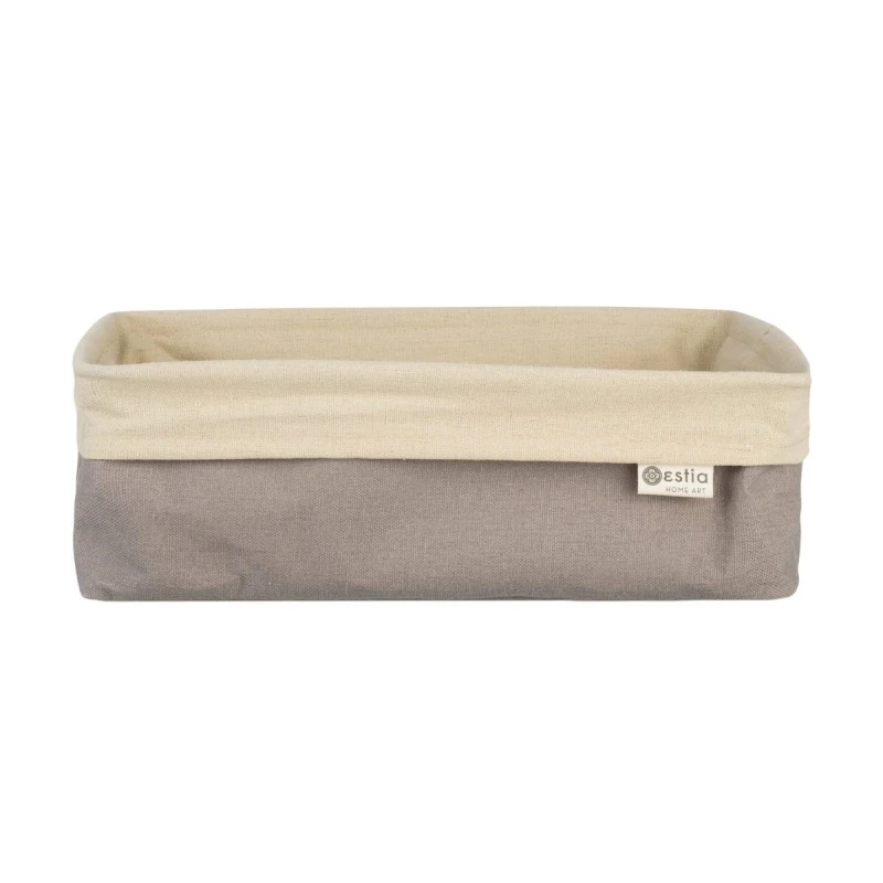 STORAGE BASKET FJORD WITH INTERNAL CLOTHING 30x20x10cm DRIFTWOOD
