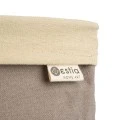 STORAGE BASKET FJORD WITH INTERNAL CLOTHING 30x20x10cm DRIFTWOOD