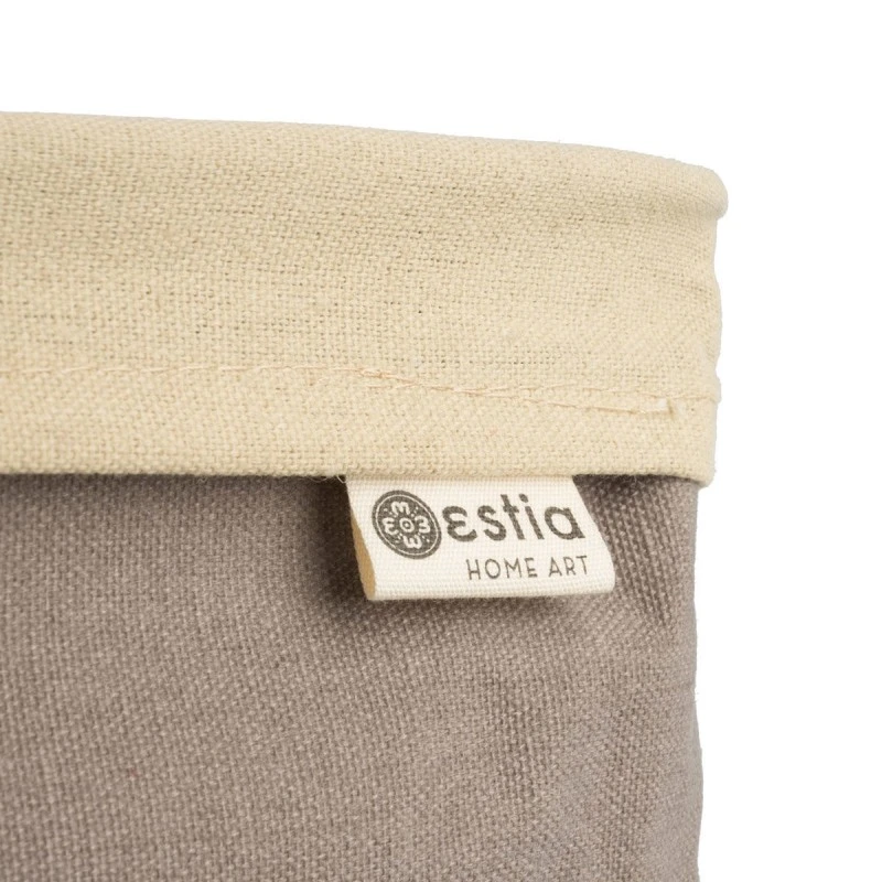 STORAGE BASKET FJORD WITH INTERNAL CLOTHING 30x20x10cm DRIFTWOOD