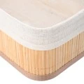 STORAGE &amp; ORGANIZER BOX BAMBOO ESSENTIALS 30x20cm WITH CLOTHING