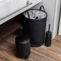 BATHROOM BIN FJORD SOFT CLOSE 5lt BLACK