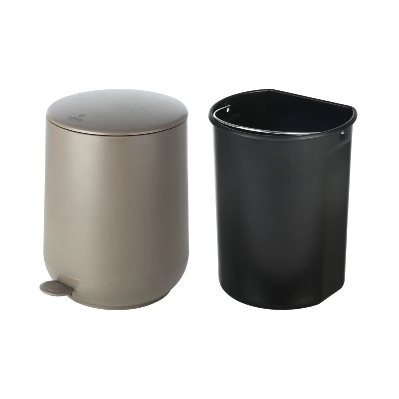 BATHROOM BIN FJORD SOFT CLOSE 5lt DRIFTWOOD