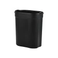 BATHROOM BIN OVOID SOFT CLOSE 6lt WHITE