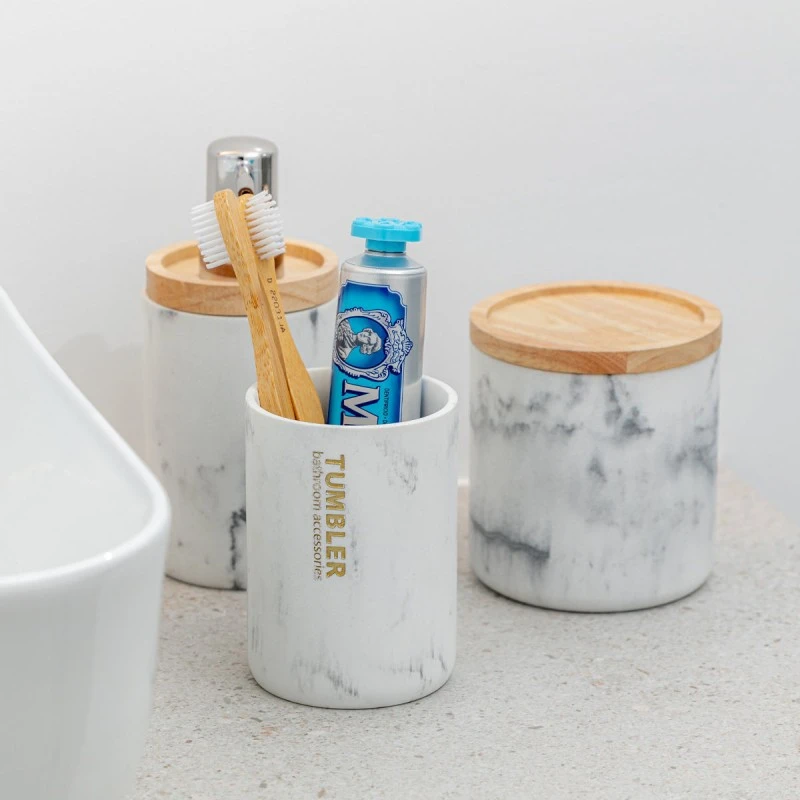 SOAP DISPENSER STONE POLYRESIN 360ML