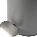 BATHROOM BIN SLIM SOFT CLOSE 5lt MATTE GREY
