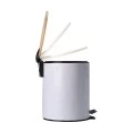BATHROOM BIN MARBLE SOFT CLOSE 5lt