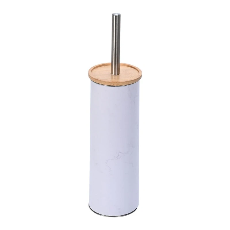 TOILET BRUSH MARBLE METALLIC