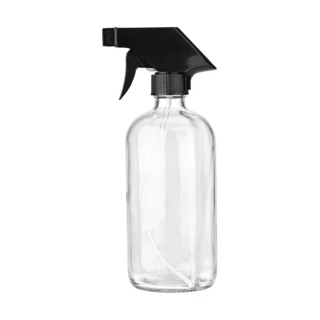 SPRAY CONTAINER TRANSPARENT GLASS