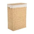 LAUNDRY BASKET BOTANICA 38x22x55cm WITH INTERNAL CLOTHING &amp; LID RECTANGULAR