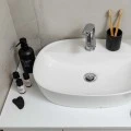 SOAP DISPENSER MYST 310ml STONEWARE BLACK