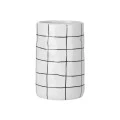 TOOTHBRUSH HOLDER CAGE CERAMIC 7.5x12cm