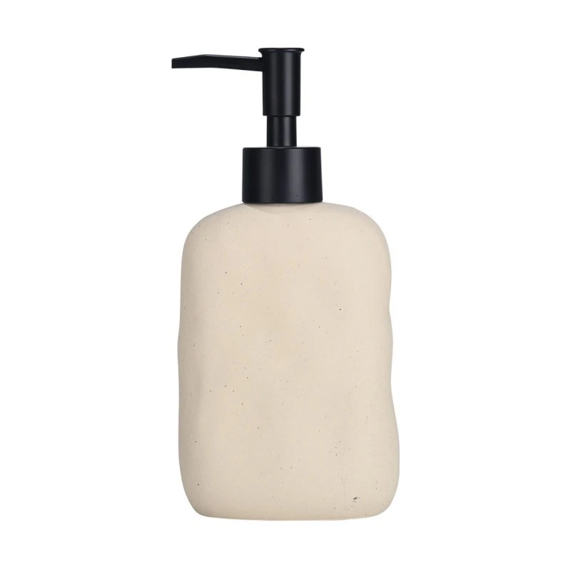 SOAP DISPENSER GRAIN CERAMIC 280ml 8.5x4.5x18cm