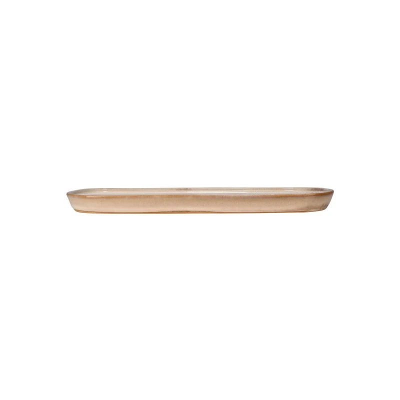 BATHROOM PLATE SATIN CERAMIC 26x11x2cm
