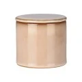 COTTON HOLDER SATIN CERAMIC 8.5x8.5x9cm
