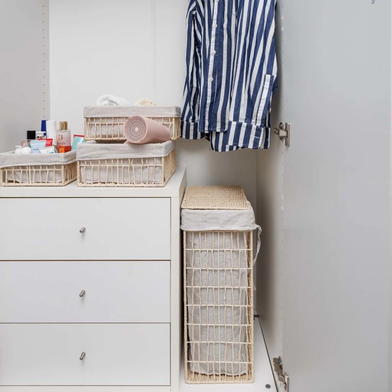 STORAGE &amp; ORGANIZER  BOX NEST 36×27×13cm BEIGE