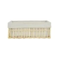 STORAGE &amp; ORGANIZER BOX NEST 32×24×12cm BEIGE