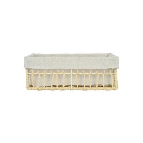 STORAGE &amp; ORGANIZER BOX NEST 28×20×10cm BEIGE