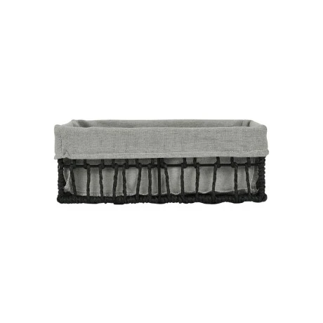 STORAGE &amp; ORGANIZER BOX NEST 28×20×10cm BLACK
