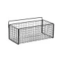 STORAGE CONTAINER CAGE HANGING METAL BLACK