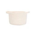 ESTIA ΚΑΛΑΘΙ ΚΡΕΜΑΣΤΟ BLANCA 20x20x15cm ΛΕΥΚΟ