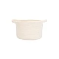 HANGING BASKET BLANCA 18x18x13cm WHITE