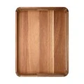 SERVING PLATE ALLURE RECTANGULAR 42x32x5cm WITH HANDLES