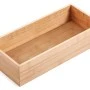ORGANIZER BOX BAMBOO ESSENTIALS 37X26X8.3CM STACKABLE
