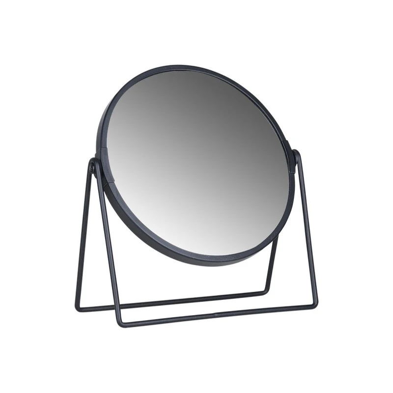 TABLE MIRROR WITH METAL BASE