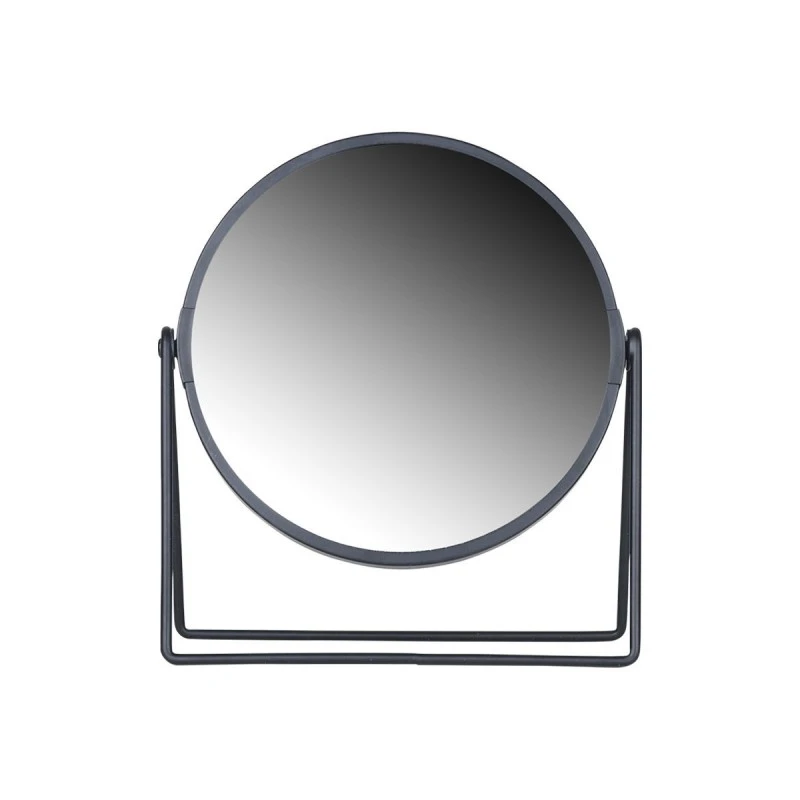 TABLE MIRROR WITH METAL BASE