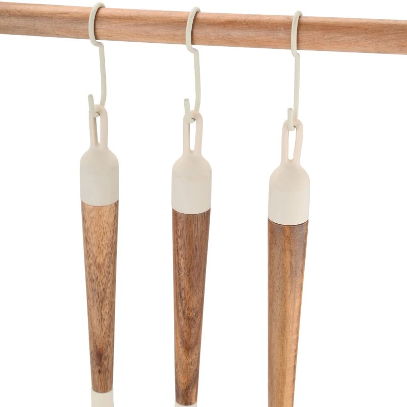 WALL KITCHEN HANGER WITH 6 HOOKS