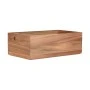ORGANIZING BOX ALLURE STACKABLE WITH HANDLES 35X20CM