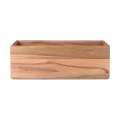 ORGANIZING BOX ALLURE STACKABLE WITH HANDLES 35X20CM