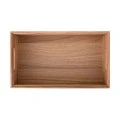 ORGANIZING BOX ALLURE STACKABLE WITH HANDLES 35X20CM
