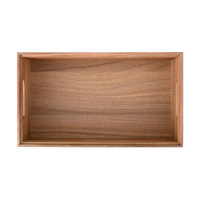 ORGANIZING BOX ALLURE STACKABLE WITH HANDLES 35X20CM